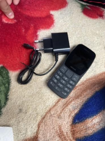mateview 28: Nokia 105 4G, Новый, 4 ГБ, цвет - Черный, 2 SIM — 4