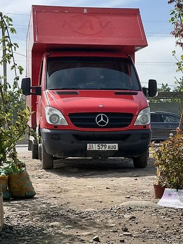укмуш тв: Об 3 куб v образка Грузовой фургон Mercedes-Benz Sprinter (красный) с — 5