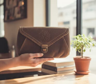 Поясная сумка, бананка, Новый, Материал: Натуральная кожа, Унисекс