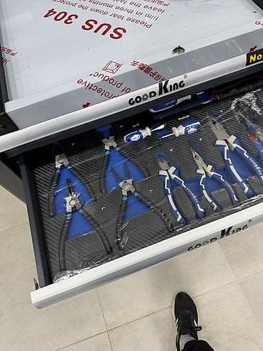 сундук для инструментов: Тележка-органайзер на колесах, Железо — 5