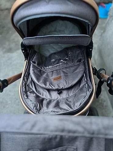 аксессуары для велосипедов: Коляска, Belecoo, цвет - Серебристый, Б/у, Самовывоз — 2