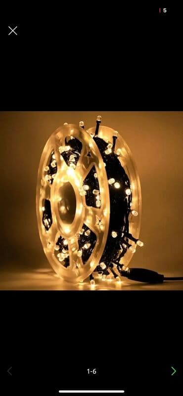 голубая ель 10 метров цена: Гирлянда 50 метров герлянда, подарок на Новый год, светится елка — 5