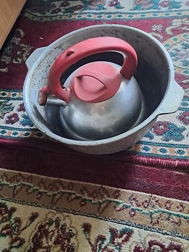 fire maple: Кухонная посуда набором и по штучно Состав: - Эмалированные кастрюли — 5