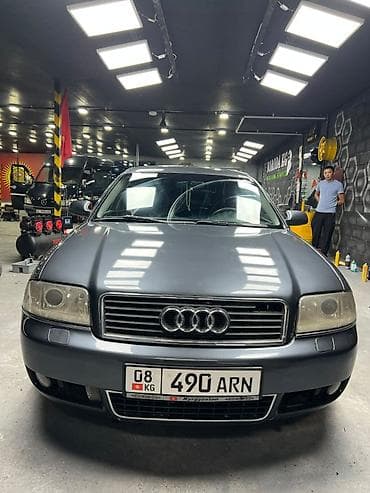 Унаа: Audi A6: 2002 г., 2.4 л, Кол менен иштөөчү, Бензин, Седан — 8