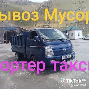 Заказать Хендай портер, Вывоз строй мусора, C грузчиком