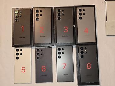 Samsung Galaxy S23 Ultra, Б/у, 256 ГБ, цвет - Черный, 2 SIM