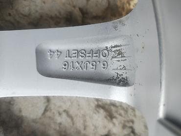 Диски: Литые Диски R 16 Hyundai, Комплект, отверстий - 5, Б/у — 4