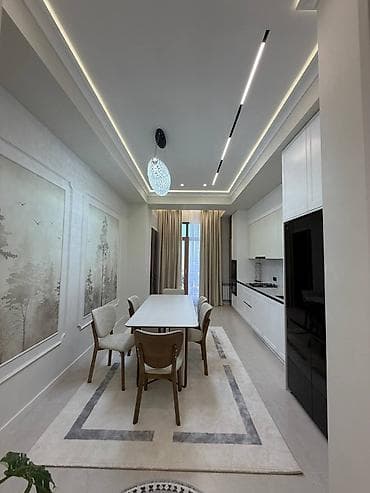 open space: 4 комнаты, 155 м², Южная Магистраль 12 этаж, Дизайнерский ремонт — 7