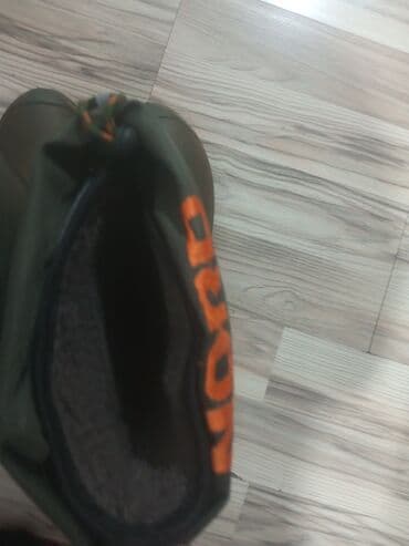 Ботинки: Зимние резиновые сапоги NORD, цвет хаки. размер 41 - Высокая модель — 4