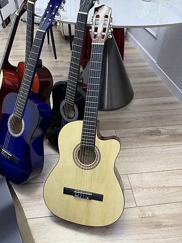 Гитаралар: Гитара классическая, с комплектом, 39 дюймов, 4/4 Широкий гриф — 3