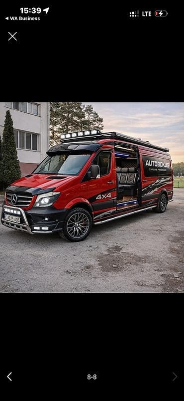 дизель кабан: Mercedes-Benz Спринтер: 2016 г., 2.2 л, Автомат, Дизель, Фургон — 1