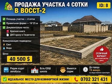 4 соток, Для строительства, Красная книга