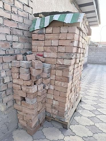 кирпич кызыл: Полнотелый, таблетка, Жженый кирпич, Одинарный, 250×120×65 — 2