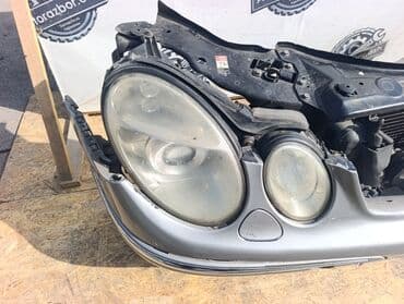 запчасти на ауди 100 в бишкеке: Комплект передних фар Mercedes-Benz 2003 г., Б/у, Оригинал, Германия — 3
