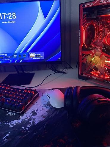 ajazz: Компьютер, ядер - 6, ОЗУ 32 ГБ, Игровой, Б/у, AMD Ryzen 5, NVIDIA GeForce RTX 3070, NVMe — 4
