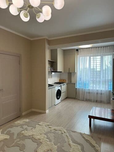 1 комнатная квартира аренда бишкек: 2 комнаты, 44 м², 3 этаж — 2