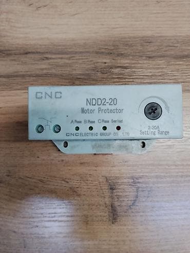 реле тока: Реле защиты двигателя CNC NDD2-20 - Назначение: защита трёхфазных — 2