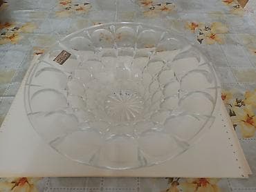 продаю разное: Продаю посуду, разное: ваза для фруктов bohemia чехословакия — 1