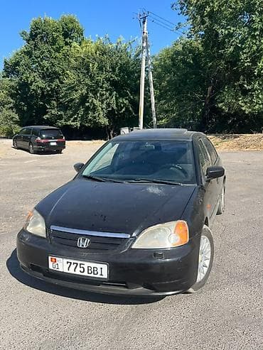 01: Honda Civic: 2001 г., 1.7 л, Автомат, Бензин, Седан — 6