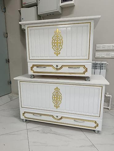 Сундук, Новый, Для приданого невесты, Дерево, цвет - Белый