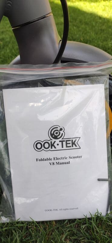 ook tek v10: Электросамокат, Новый, Самовывоз, Бесплатная доставка, Платная доставка — 23