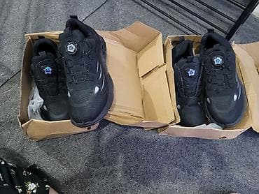 gore tex обувь: Кроссовки мужские с метолическим носком /унисекс, черные, с быстрой — 1