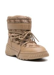 сапоги из натурального меха и кожи: Сапоги, 41, Guess, Новый, цвет - Бежевый, Самовывоз — 2