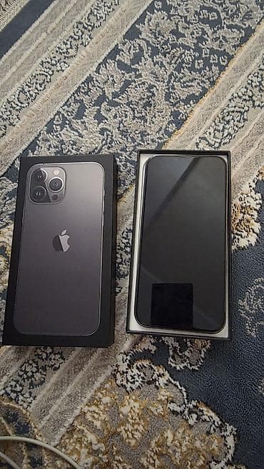 Техника и электроника: IPhone 13 Pro (серия Pro), цвет Silver. Оригинальная коробка в — 1