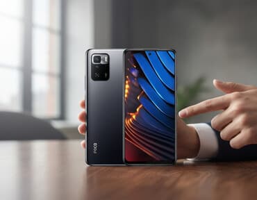 телефон poko m3: Poco X3 GT, Б/у, 128 ГБ, цвет - Серый, 2 SIM — 1