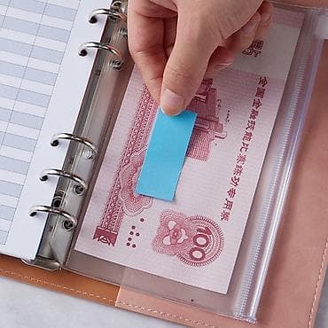 Органайзер‑планер с 6‑кольцевым механизмом для учета бюджета и — 3
