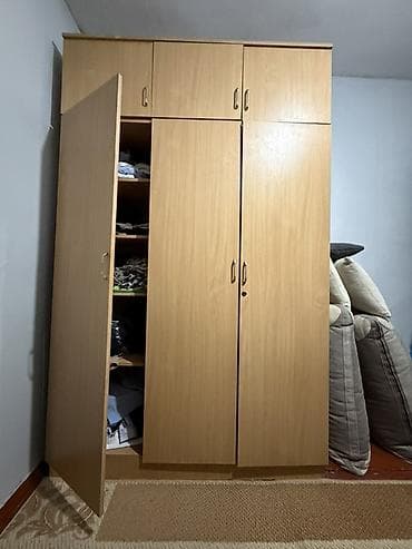 di store: Шифоньер, шкаф для одежды, Прямой, ЛДСП — 1