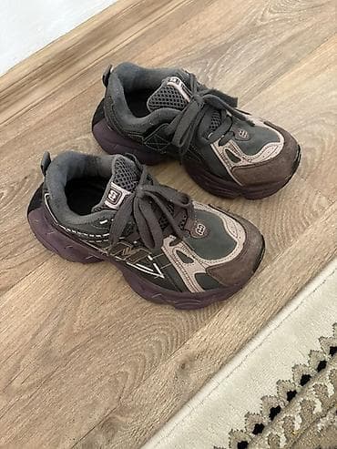Женская обувь: Кроссовки, 34, New Balance, Б/у, цвет - Серый, Самовывоз — 2