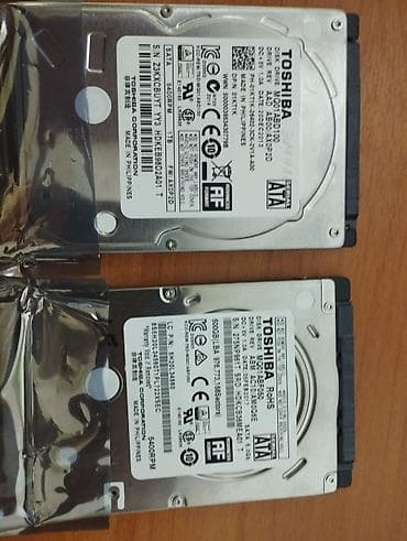 mac mini: Накопитель, Б/у, Toshiba, HDD, 1 ТБ, 2.5", Для ноутбука — 1