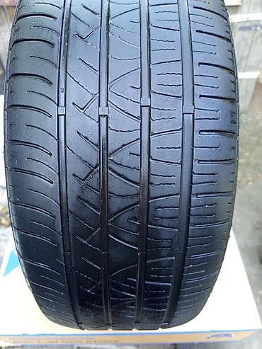17: Шины 215 / 55 / R 17, Лето, Б/у, Пара, Легковые, Hankook — 1
