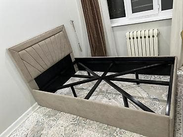 лофт мебели: Односпальная кровать, С матрасом, длина - 200 см — 6