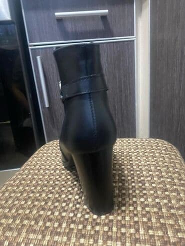 сапоги лакированные на высоких каблуках: Derimod, идеальная турецкая кожа, в отличном новом состоянии, деми — 7