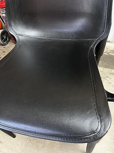 бу кресло для компьютера: Офисный стул, Б/у, цвет - Черный, Другой материал — 3