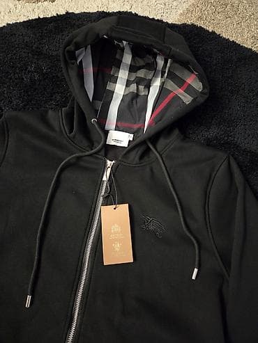 Толстовки: Мужская толстовка, L, Burberry, Новый, цвет - Черный — 2