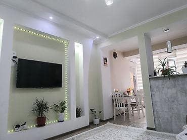 3: 3 комнаты, 65 м², Джал мкр (в т.ч. Верхний, Нижний, Средний) Элитка, 4 этаж, Евроремонт — 1