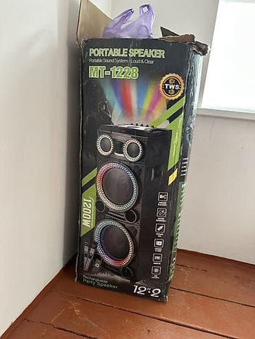 Другая аудиотехника: Портативная акустическая система MT-1228 (Rechargeable Party Speaker) — 1