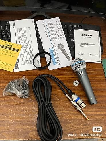 Оригинальный микрофон Shure BETA 58A, абсолютно новый, не — 9