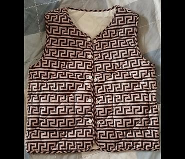 nike tech: Стеганый двусторонний жилет - Размер: 4XL (указан на ярлыке) - — 2