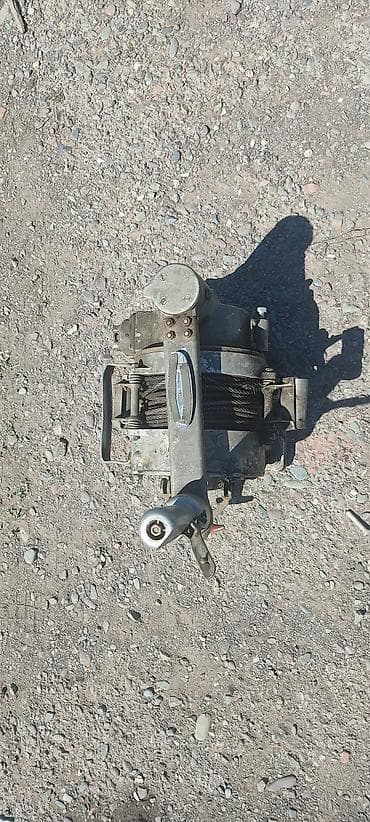 крокодил насос: Лебёдка механическая с тросом - Тип: ручная/механическая барабанная — 1