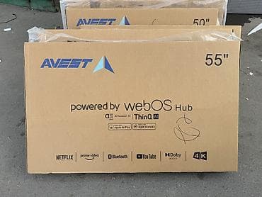 🔥🔥💥СРОЧНАЯ АКЦИЯ💥🔥🔥 Телевизор AVEST 55UHD77 webos magic пульт smart