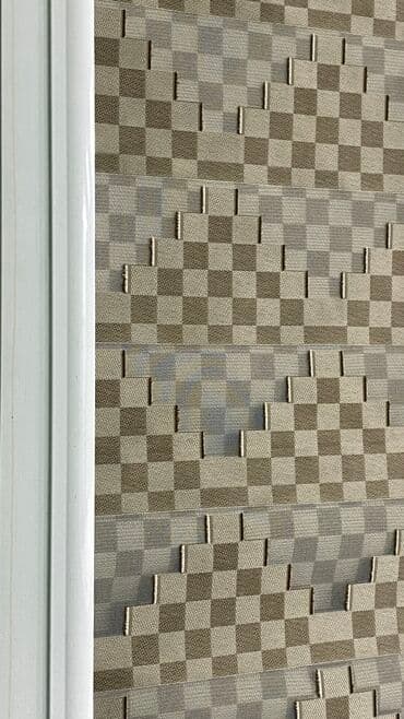 сетка затеняющие: Шторы день-ночь("зебра") ✔ткань - зебра 3d треугольник белый — 3