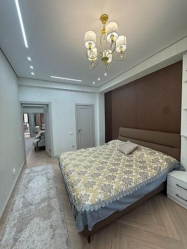 Батирлер: 3 бөлмө, 107 м², Асанбай мкр Элитка, 6 кабат, Дизайнердик оңдоо — 9
