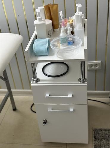 инструмент ящик: Продаю комплекты кушетка тумбочка стул - Цвет: белый, фасады с — 4