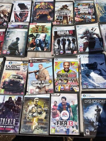 ноотбук: Компьютерные Игры по 100 сомов каждый . Диски игры Ноотбук — 2