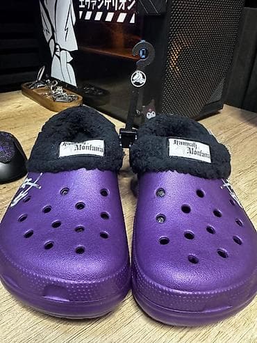 Детский мир: 🔥 Оригинальные редкие Crocs (лимитированные модели с мехом) 🔥 Новые, с — 3