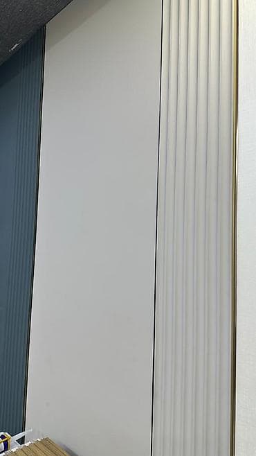 фасады для мебели: Декоративные настенные панели с рельефом и вставками под латунь - — 1